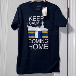 5.11 Tactical Navy Keep Calm Graphic Tee